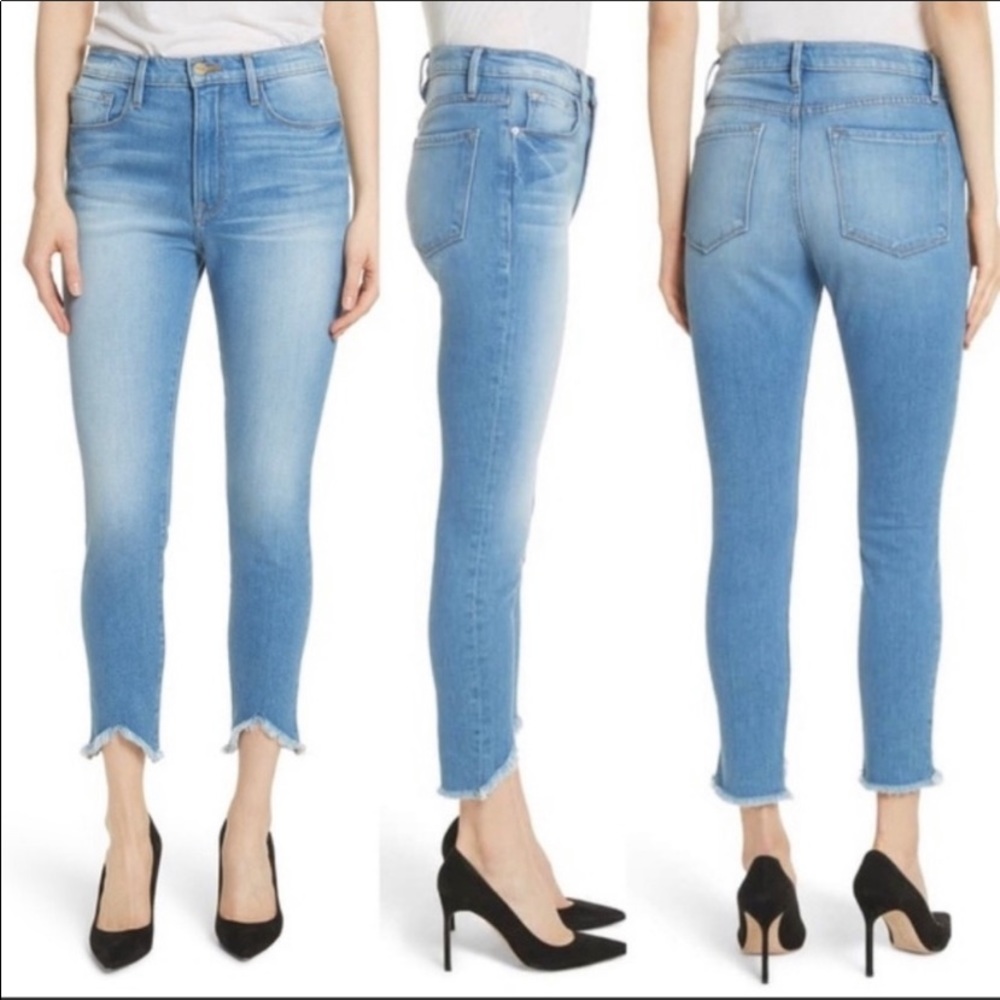 Frame Ali High Rise Cigarette Jeans
